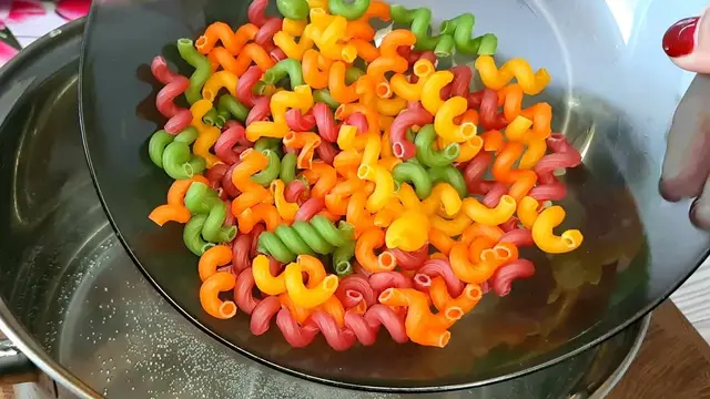 Макароны с капустой