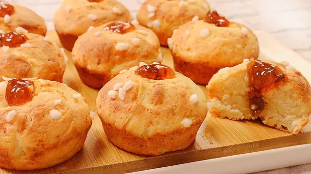 Вкусные творожные булочки без дрожжей
