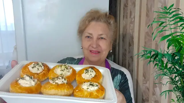 Супер закуска из слоеного теста