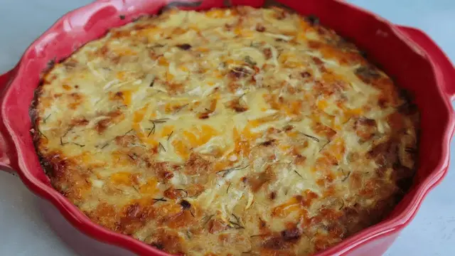 Удивительная запеканка из кабачков