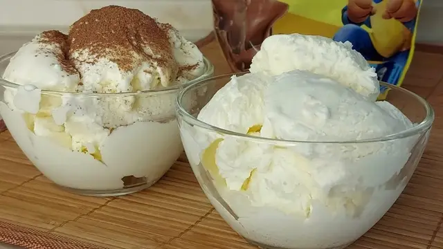 Мороженое Пломбир в домашних условиях