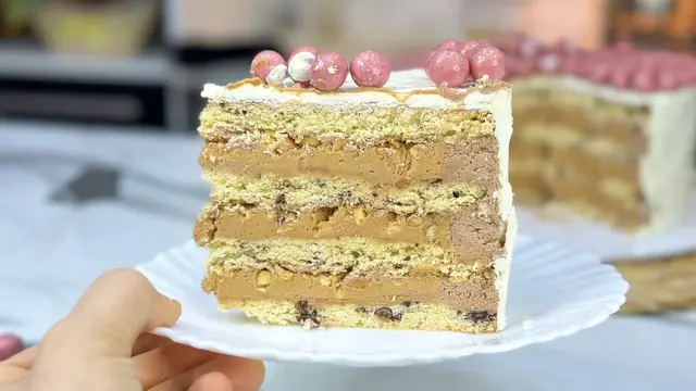 Очень вкусный торт к чаю