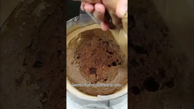 Вкусный бисквитный торт