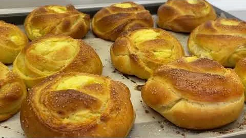 Вкусные булочки к чаю