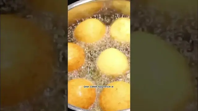 Творожные пончики