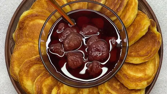 Очень вкусные творожные оладьи со вкусом творожных пончиков