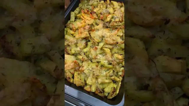 Картошка с сыром в духовке