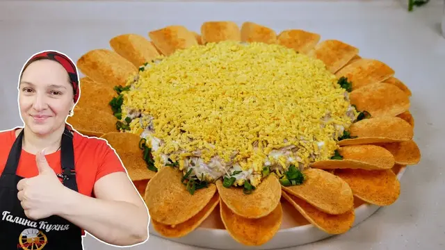 Вкусный салат к 8 марта