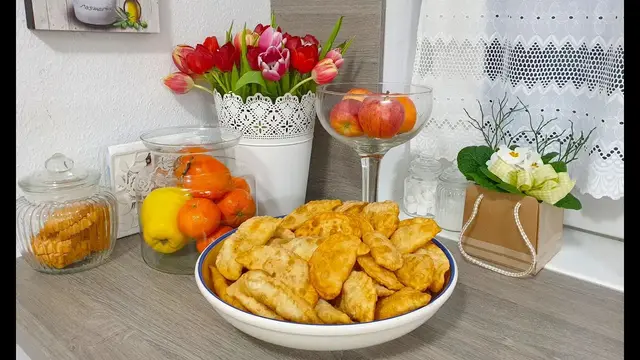 Чебуреки с мясом и с картошкой
