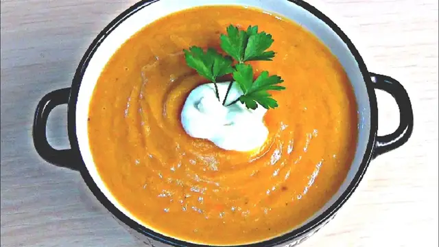 Лёгкий тыквенный суп
