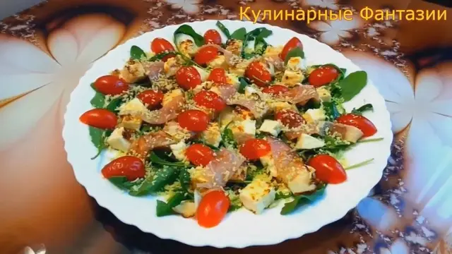 Два праздничных салата на скорую руку