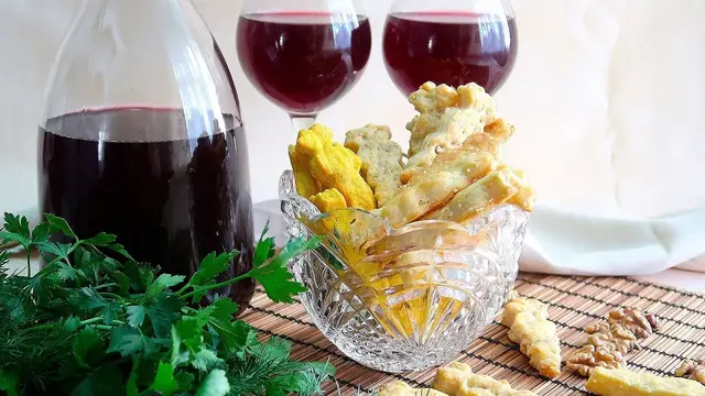 Коктейльное печенье с несколькими вкусами