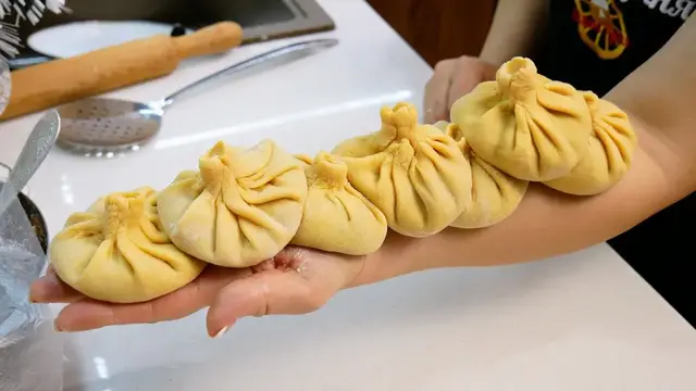 Мясо в мешочках 