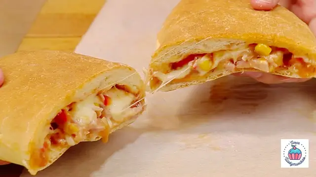 Закрытая пицца Кальцоне 