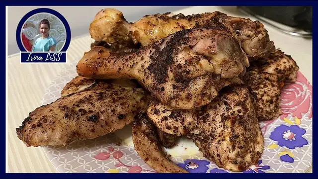 Сочная курица в духовке 