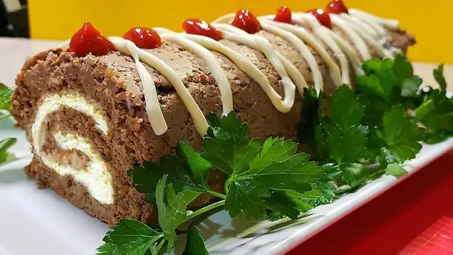 Вкусная и красивая закуска на праздничный стол