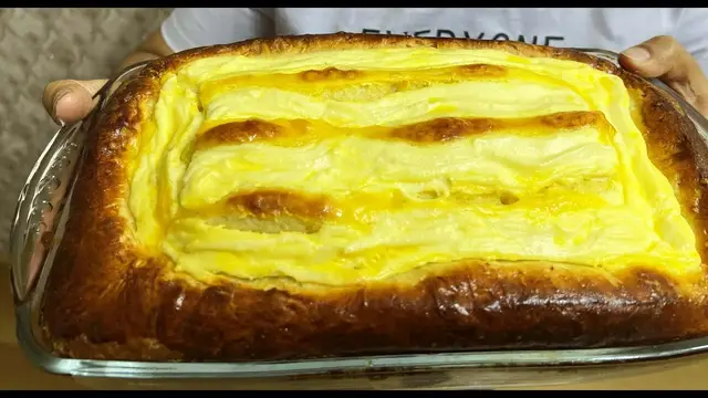 Ежедневный пирог к чаю с творожной начинкой