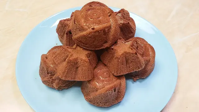 Домашние шоколадные кексы 