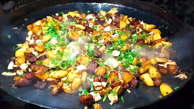 Вкусная жареная картошка