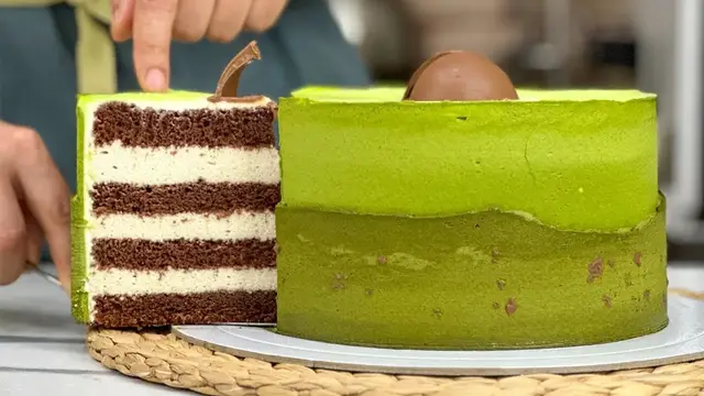 Вкусный торт с авокадо