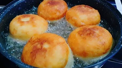 Вкусные картофельные пончики