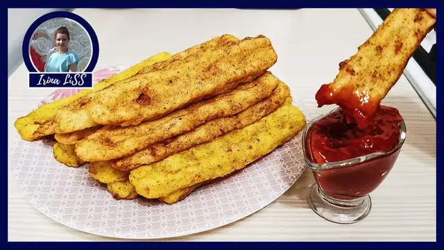 Картофельные палочки в духовке  