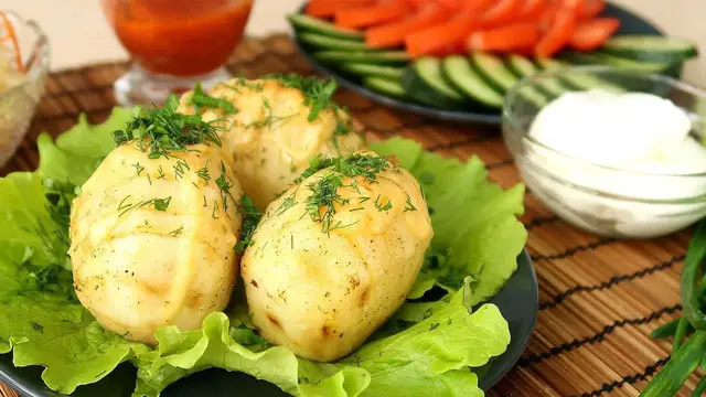 Картошка с сыром в духовке