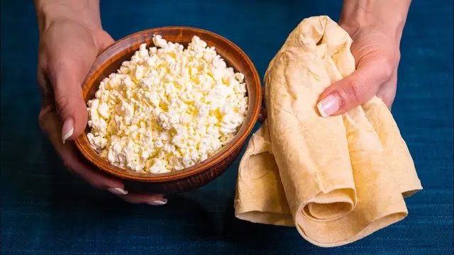 Самый ленивый и вкусный хачапури из лаваша