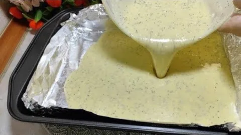 Пирог с маком