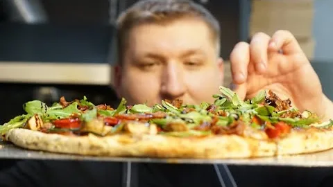 Пицца с семенами льна