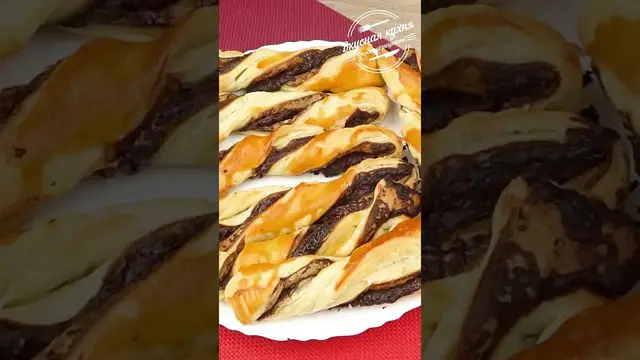 Домашнее печенье Шоколадные спиральки