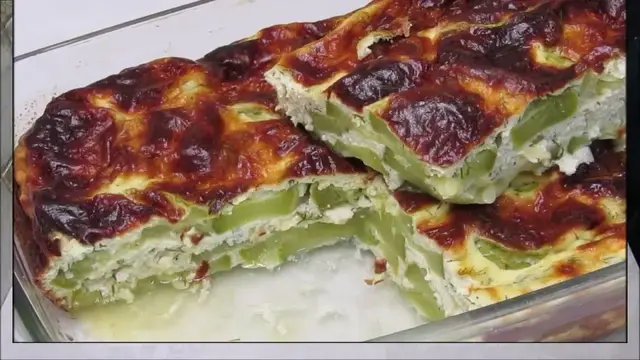 Легкая запеканка из кабачков и творога