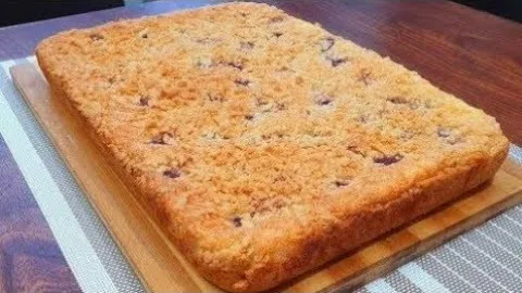 Вкусный пирог с ягодами
