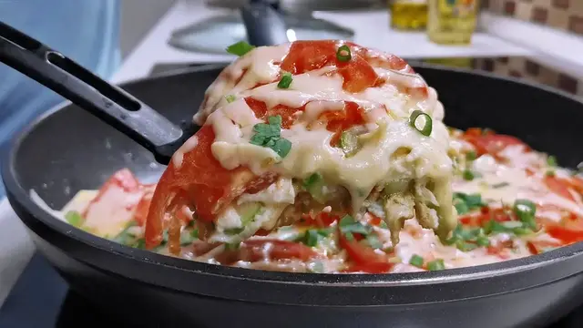 Завтрак из кабачков на скорую руку