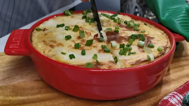  Запеканка из картошки с грибами