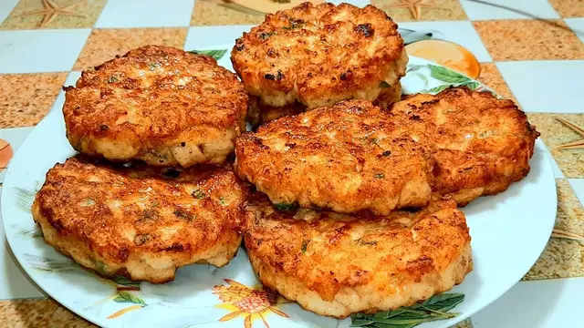 Котлетки из куриного филе