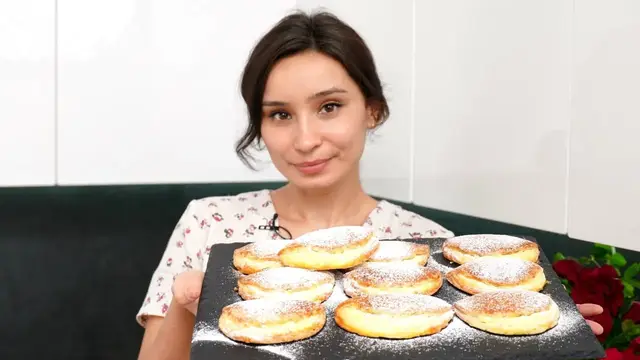 Песочные сочники с творогом