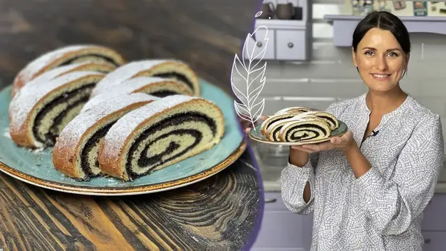 Маковый рулет от Лизы Глинской