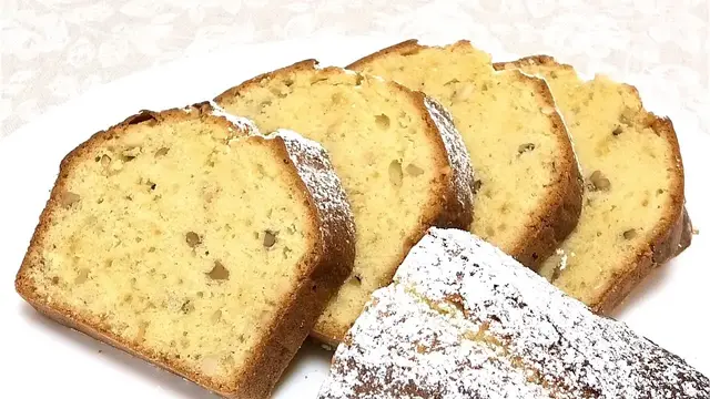Ореховый кекс в духовке