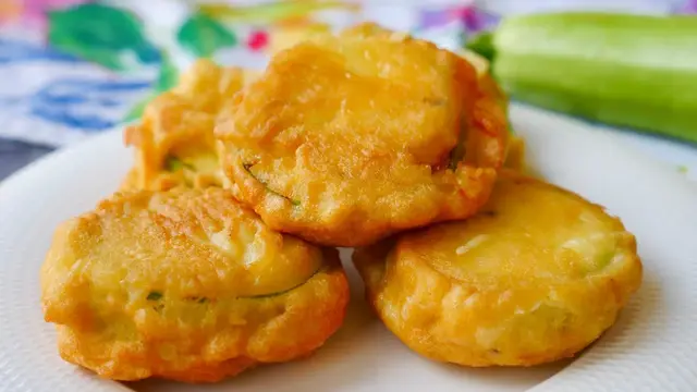 Кабачки в кляре 