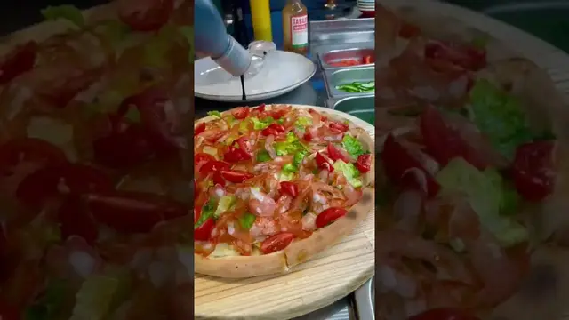 Чоризо пицца