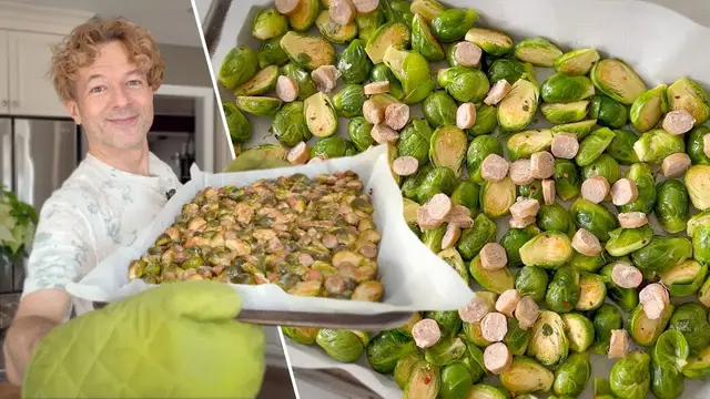 Запеченная брюссельская капуста в духовке