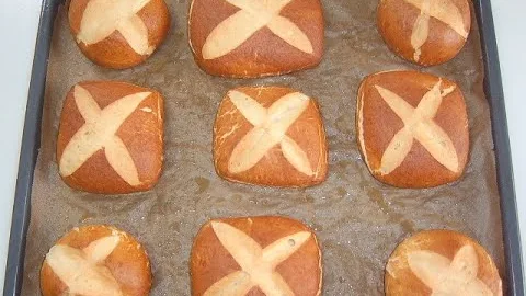 Воздушные булочки на дрожжах 