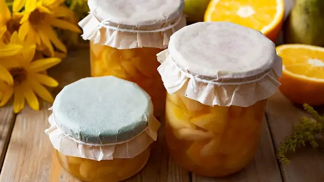 Варенье из груш и апельсинов 