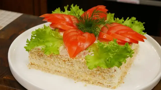 Закусочный торт Нептун