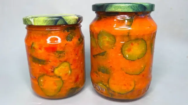 Острые огурчики на зиму