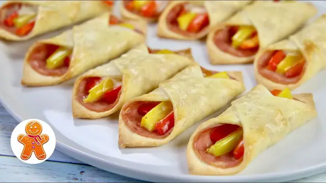 Горячая закуска на праздничный стол