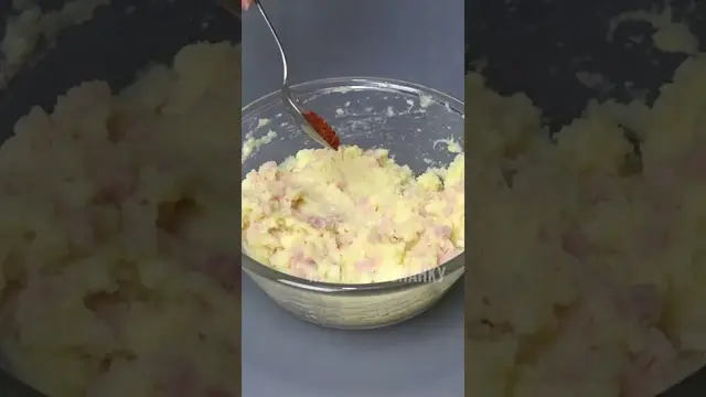 Закуска из картофельного пюре
