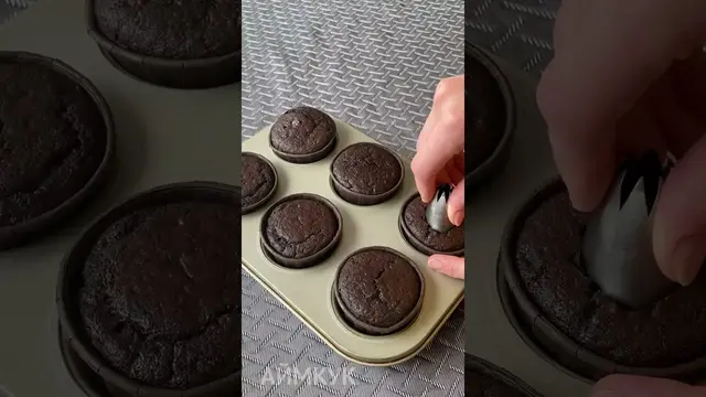 Капкейки с соленой карамелью и арахисом