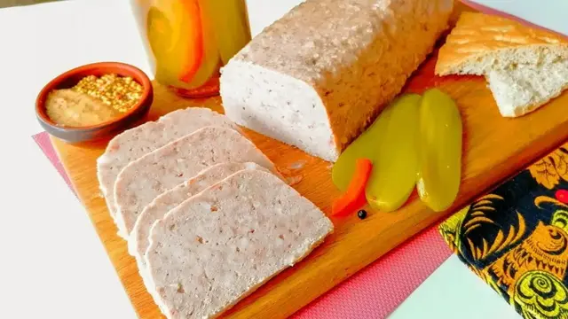 Мясная закуска из фарша